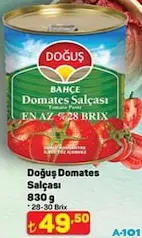 DOĞUŞ DOMATES SALÇASI 830 G fiyat ve kampanya bilgisi